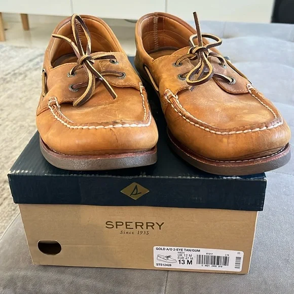 Sperry’s Mens size 13. Good condition. Sperry | Shoes | Sperry Top Sider Men Boat Brown Loafers  main image 4